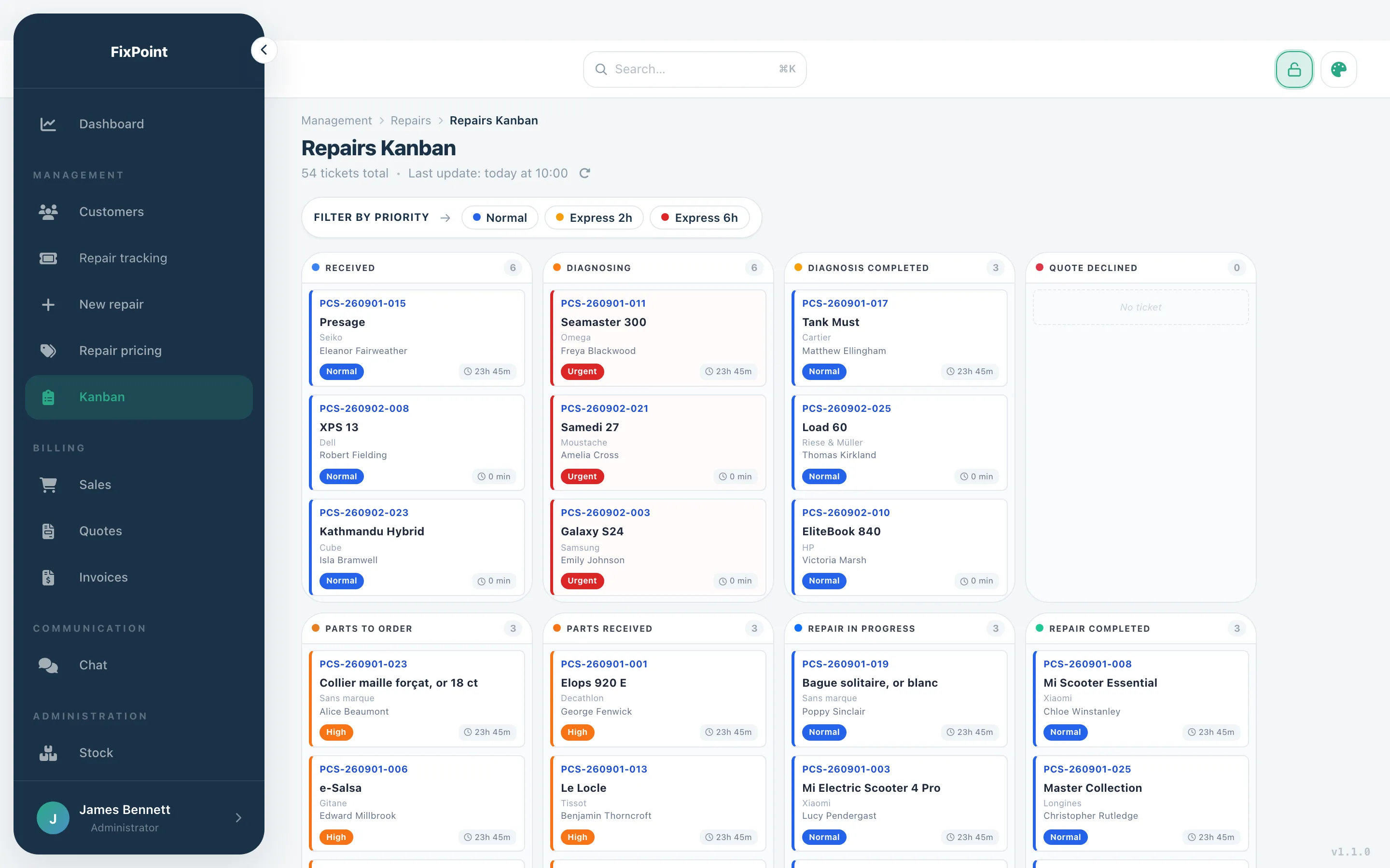 Preview of the Limeez app